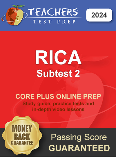 RICA Subtest 2 Prep: RICA Study Guide, Practice Tests & In-Depth Video ...